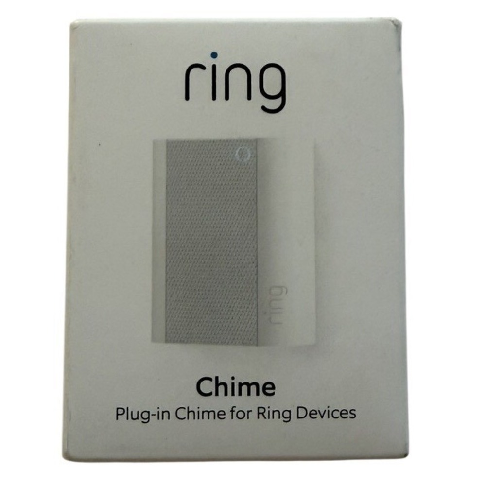 NEW Ring Plug-In Chime (2nd Gen) UNOPENED | white | standard plug | adj. volume